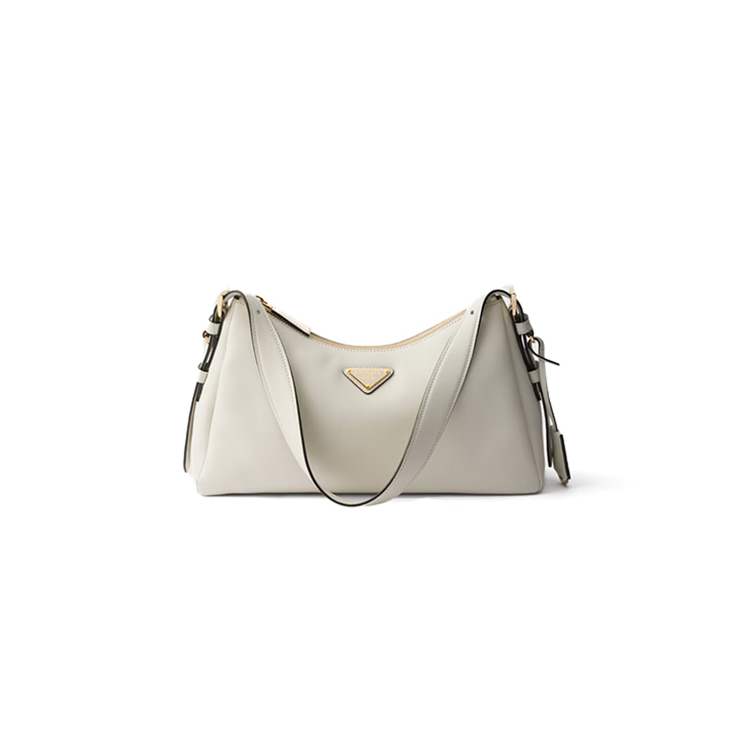 Pra*a aimÉe medium leather shoulder bag 1bc229 (31*18*10cm)